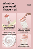 Darrahopens Appliances > Kitchen Appliances > Coffee Machines & Accessories 500ML White Portable Diamond Electric Shaker - Strong Vortex Stirring, Dual Temperature Endurance & Self-Cleaning for Protein Powder Coffee