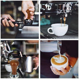 Darrahopens Appliances > Kitchen Appliances > Coffee Machines & Accessories 51mm Coffee Tamper Aluminum Alloy Base Wooden Handle for Espresso Machine