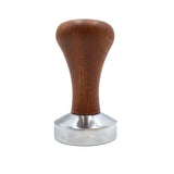 Darrahopens Appliances > Kitchen Appliances > Coffee Machines & Accessories 51mm Coffee Tamper Aluminum Alloy Base Wooden Handle for Espresso Machine