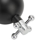 Darrahopens Appliances > Kitchen Appliances > Coffee Machines & Accessories Adjustable Coffee Distributor Food Grade Metal Rotating Handle Fixed Cover 22 Needles Coffee Powder Distributor Black 53mm In Australia - Darrahopens