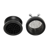 Darrahopens Appliances > Kitchen Appliances > Coffee Machines & Accessories Adjustable Coffee Distributor Food Grade Metal Rotating Handle Fixed Cover 22 Needles Coffee Powder Distributor Black 53mm In Australia - Darrahopens
