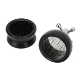 Darrahopens Appliances > Kitchen Appliances > Coffee Machines & Accessories Adjustable Coffee Distributor Food Grade Metal Rotating Handle Fixed Cover 22 Needles Coffee Powder Distributor Black 53mm In Australia - Darrahopens