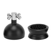 Darrahopens Appliances > Kitchen Appliances > Coffee Machines & Accessories Adjustable Coffee Distributor Food Grade Metal Rotating Handle Fixed Cover 22 Needles Coffee Powder Distributor Black 53mm In Australia - Darrahopens