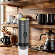 Darrahopens Appliances > Kitchen Appliances > Coffee Machines & Accessories BALCK Upgraded Portable Coffee Maker with Temperature and Power Display, USB-C Charging, Self-Heating & Cold Brew Functions, Compatible with Coffee Capsules/Ground Coffee. Perfect Espresso Machine for Home, Office,