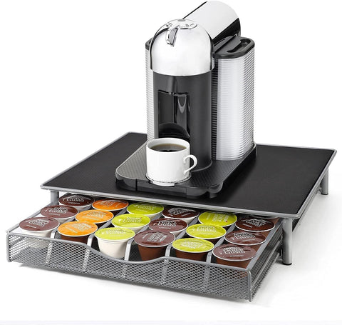 Darrahopens Appliances > Kitchen Appliances > Coffee Machines & Accessories CARLA HOME K-Cup Coffee Pod Drawer for 36 Coffee Pods Storage for Home Kitchen Counter Organizer