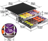 Darrahopens Appliances > Kitchen Appliances > Coffee Machines & Accessories CARLA HOME K-Cup Coffee Pod Drawer for 72 Coffee Pods Storage for Home Kitchen Counter Organizer