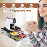 Darrahopens Appliances > Kitchen Appliances > Coffee Machines & Accessories CARLA HOME K-Cup Coffee Pod Drawer for 72 Coffee Pods Storage for Home Kitchen Counter Organizer