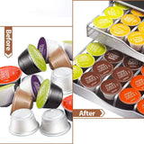Darrahopens Appliances > Kitchen Appliances > Coffee Machines & Accessories CARLA HOME K-Cup Coffee Pod Drawer for 72 Coffee Pods Storage for Home Kitchen Counter Organizer