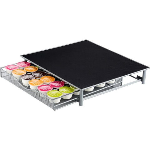 Darrahopens Appliances > Kitchen Appliances > Coffee Machines & Accessories Coffee Capsule Holder - Stand For 36 Stackable Capsules - Mesh Drawer Shelf