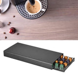 Darrahopens Appliances > Kitchen Appliances > Coffee Machines & Accessories Coffee Pod Holder Drawer for Nespresso - 40 Capsules Storage Rack Stand
