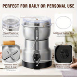Darrahopens Appliances > Kitchen Appliances > Coffee Machines & Accessories Compact Electric Grinder and Pulverizer - Multi-Functional Ultra-Fine Kitchen Mill for Nut, Grains, Spices, Coffee Beans