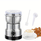 Darrahopens Appliances > Kitchen Appliances > Coffee Machines & Accessories Compact Electric Grinder and Pulverizer - Multi-Functional Ultra-Fine Kitchen Mill for Nut, Grains, Spices, Coffee Beans