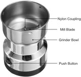 Darrahopens Appliances > Kitchen Appliances > Coffee Machines & Accessories Electric Coffee Grinder Grinding Milling Machine Bean Nut Spice Matte Blender AU