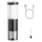 Darrahopens Appliances > Kitchen Appliances > Coffee Machines & Accessories Electric Coffee Grinder - Rechargeable Coffee Mill, Compact Grinder for Office & Travel