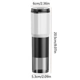 Darrahopens Appliances > Kitchen Appliances > Coffee Machines & Accessories Electric Coffee Grinder - Rechargeable Coffee Mill, Compact Grinder for Office & Travel
