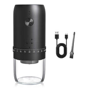 Darrahopens Appliances > Kitchen Appliances > Coffee Machines & Accessories Electric Coffee Grinder - Rechargeable Coffee Mill, Compact Grinder for Office & Travel