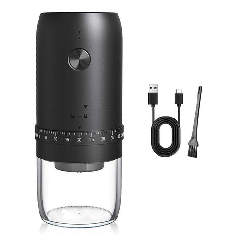 Darrahopens Appliances > Kitchen Appliances > Coffee Machines & Accessories Electric Coffee Grinder - Rechargeable Coffee Mill, Compact Grinder for Office & Travel