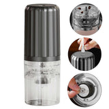 Darrahopens Appliances > Kitchen Appliances > Coffee Machines & Accessories Electric Coffee Grinder - USB Rechargeable Burr Grinder, Automatic Coffee Bean Mill