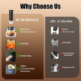 Darrahopens Appliances > Kitchen Appliances > Coffee Machines & Accessories (grey )Upgraded Portable Coffee Maker with Temperature and Power Display, USB-C Charging, Self-Heating & Cold Brew Functions, Compatible with Coffee Capsules/Ground Coffee. Perfect Espresso Machine for Home, Office, Travel, RV, and Camping. Ideal for Offi