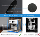 Darrahopens Appliances > Kitchen Appliances > Coffee Machines & Accessories Kitchen Counter Mat for Coffee Maker – Absorbent & Quick-Dry Bar Pad with Non-Slip Backing, Protective Surface for Espresso Machine, Dish Drying Mat (Grey,60*90cm)
