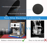 Darrahopens Appliances > Kitchen Appliances > Coffee Machines & Accessories Kitchen Counter Mat for Coffee Maker – Absorbent & Quick-Dry Bar Pad with Non-Slip Backing, Protective Surface for Espresso Machine, Dish Drying Mat (Red,60*90cm)