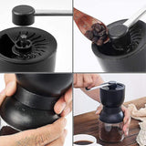 Darrahopens Appliances > Kitchen Appliances > Coffee Machines & Accessories Manual Coffee Grinder - Adjustable Ceramic Burr Grinder for Drip & Espresso Coffee