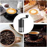Darrahopens Appliances > Kitchen Appliances > Coffee Machines & Accessories Manual Coffee Grinder - Adjustable Quiet Hand Grinder for Americano & Espresso