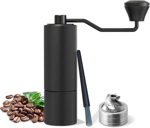 Darrahopens Appliances > Kitchen Appliances > Coffee Machines & Accessories Manual Coffee Grinder - Adjustable Stainless Steel Hand Crank Coffee Mill, Portable