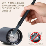 Darrahopens Appliances > Kitchen Appliances > Coffee Machines & Accessories Manual Coffee Grinder - Adjustable Stainless Steel Hand Crank Coffee Mill, Portable