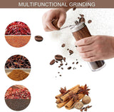 Darrahopens Appliances > Kitchen Appliances > Coffee Machines & Accessories Manual Coffee Grinder - Ceramic Burr, Adjustable Grind Levels for Drip & Espresso