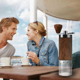 Darrahopens Appliances > Kitchen Appliances > Coffee Machines & Accessories Manual Coffee Grinder - Ceramic Burr, Adjustable Grind Levels for Drip & Espresso