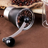 Darrahopens Appliances > Kitchen Appliances > Coffee Machines & Accessories Manual Coffee Grinder - Ceramic Burr, Portable Stainless Steel Coffee Hand Grinder