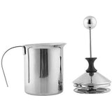 Darrahopens Appliances > Kitchen Appliances > Coffee Machines & Accessories Milk Frother Stainless Steel Double Pump, 400 ml