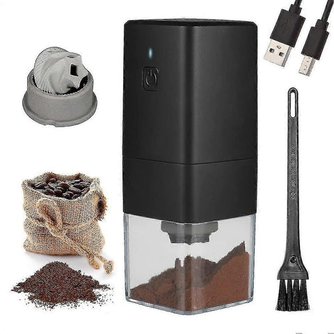 Darrahopens Appliances > Kitchen Appliances > Coffee Machines & Accessories Portable Electric Coffee Grinder - USB Rechargeable, Adjustable Grind, 1300mAh Battery