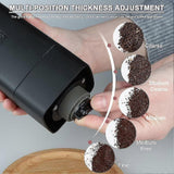 Darrahopens Appliances > Kitchen Appliances > Coffee Machines & Accessories Portable Electric Coffee Grinder - USB Rechargeable, Adjustable Grind, 1300mAh Battery