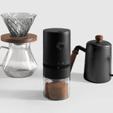 Darrahopens Appliances > Kitchen Appliances > Coffee Machines & Accessories Portable USB C Rechargeable Coffee Grinder  Mill Black
