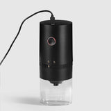 Darrahopens Appliances > Kitchen Appliances > Coffee Machines & Accessories Portable USB C Rechargeable Coffee Grinder  Mill Black