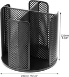 Darrahopens Appliances > Kitchen Appliances > Coffee Machines & Accessories Rotating paper cup dispenser - cup holder with 4 compartments - with 360° turntable - suitable for kitchens, bathrooms and coffee bars - black