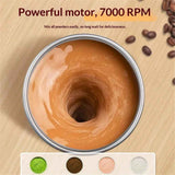 Darrahopens Appliances > Kitchen Appliances > Coffee Machines & Accessories Self Stirring Coffee Mug With Lid Electric High Speed Self Stirring Mug 400ml Rechargeable Detachable Stainless Steel Self Stirring Cup for Coffee, Milk,(brown)