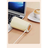 Darrahopens Appliances > Kitchen Appliances > Coffee Machines & Accessories Self Stirring Coffee Mug With Lid Electric High Speed Self Stirring Mug 400ml Rechargeable Detachable Stainless Steel Self Stirring Cup for Coffee, Milk,(brown)