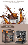 Darrahopens Appliances > Kitchen Appliances > Coffee Machines & Accessories Semi-Automatic Espresso Coffee Machine with Steam Wand for Home and Small Office Use, Dual Cup Extraction, Milk Frother for Cappuccino Latte Macchiato (Ivory)