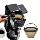 Darrahopens Appliances > Kitchen Appliances > Coffee Machines & Accessories Stainless Steel Reusable Cone Shape Permanent Coffee Filter Mesh Basket 1pc