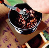 Darrahopens Appliances > Kitchen Appliances > Coffee Machines & Accessories Wooden Coffee Grinder Vintage Antique Ceramic Hand Cranked Coffee Grinder with Retro Style Wooden Coffee Grinder-tfrf