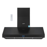 Darrahopens Appliances > Kitchen Appliances > Cooking Ranges Devanti 1500mm Commercial BBQ Range Hood Dual Motor W/ Remote Control Black
