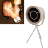 Darrahopens Appliances > Kitchen Appliances > Cooking Ranges Portable Range Hood 5V White Detachable Strong Adsorption 3 Adjustable Speed Desktop Range Hood for Hot Pot In Australia - Darrahopens
