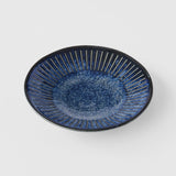 Darrahopens Appliances > Kitchen Appliances > Cooking Ranges Saucer 12cm Ridged Indigo Glaze