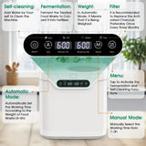 Darrahopens Appliances > Kitchen Appliances > Cooktops & Stoves 4L Electric Composter in White for Kitchen Food Waste Recycling In Australia - Darrahopens
