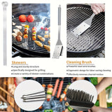 Darrahopens Appliances > Kitchen Appliances > Cooktops & Stoves BBQ Grill Accessories Set (17pcs)