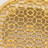 Darrahopens Appliances > Kitchen Appliances > Cooktops & Stoves Ceramic Tea Pot Warmer with 11.8cm Gold Gasket Circular Concave Tea Kettle Heating Base for Home Kitchen Countertops In Australia - Darrahopens