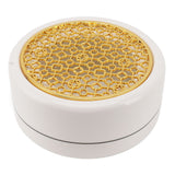 Darrahopens Appliances > Kitchen Appliances > Cooktops & Stoves Ceramic Tea Pot Warmer with 11.8cm Gold Gasket Circular Concave Tea Kettle Heating Base for Home Kitchen Countertops In Australia - Darrahopens